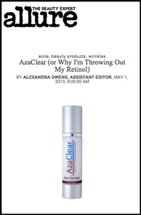 AzaClear (or Why I'm Throwing Out My Retinol)