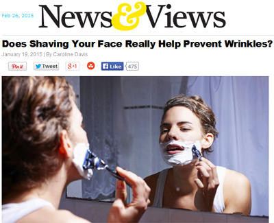 Does Shaving Your Face Really Help Prevent Wrinkles? 
